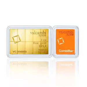 1/10oz x 10 Valcambi Gold CombiBar