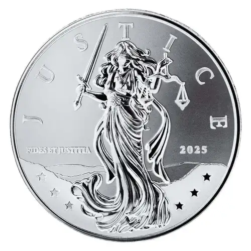 2025 1oz Niue - Lady Justice Silver Round (3)