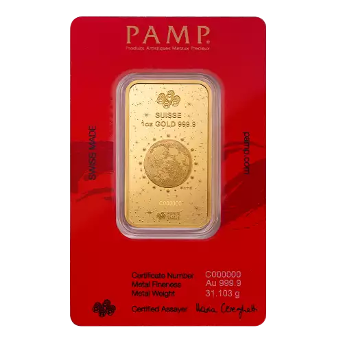 2025 1oz PAMP Gold Bar - Year of the Snake (3)