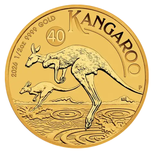 2026 1/2oz Australian Perth Mint Gold Kangaroo (2)