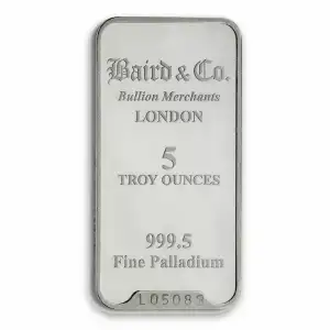5oz Baird & Co Palladium Minted Bar (2)